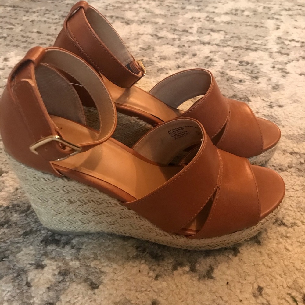 Time and Tru wedge heels, 7.5